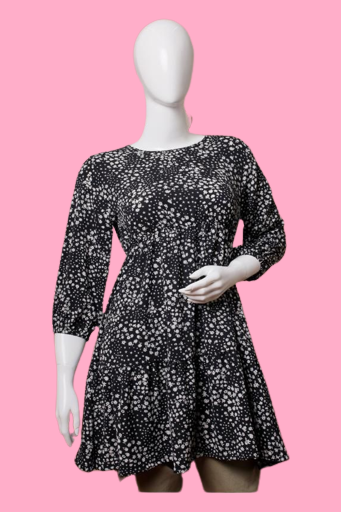 Knee Length A line Dress