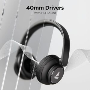 boAt Rockerz 450 Bluetooth On Ear Headphones with Mic